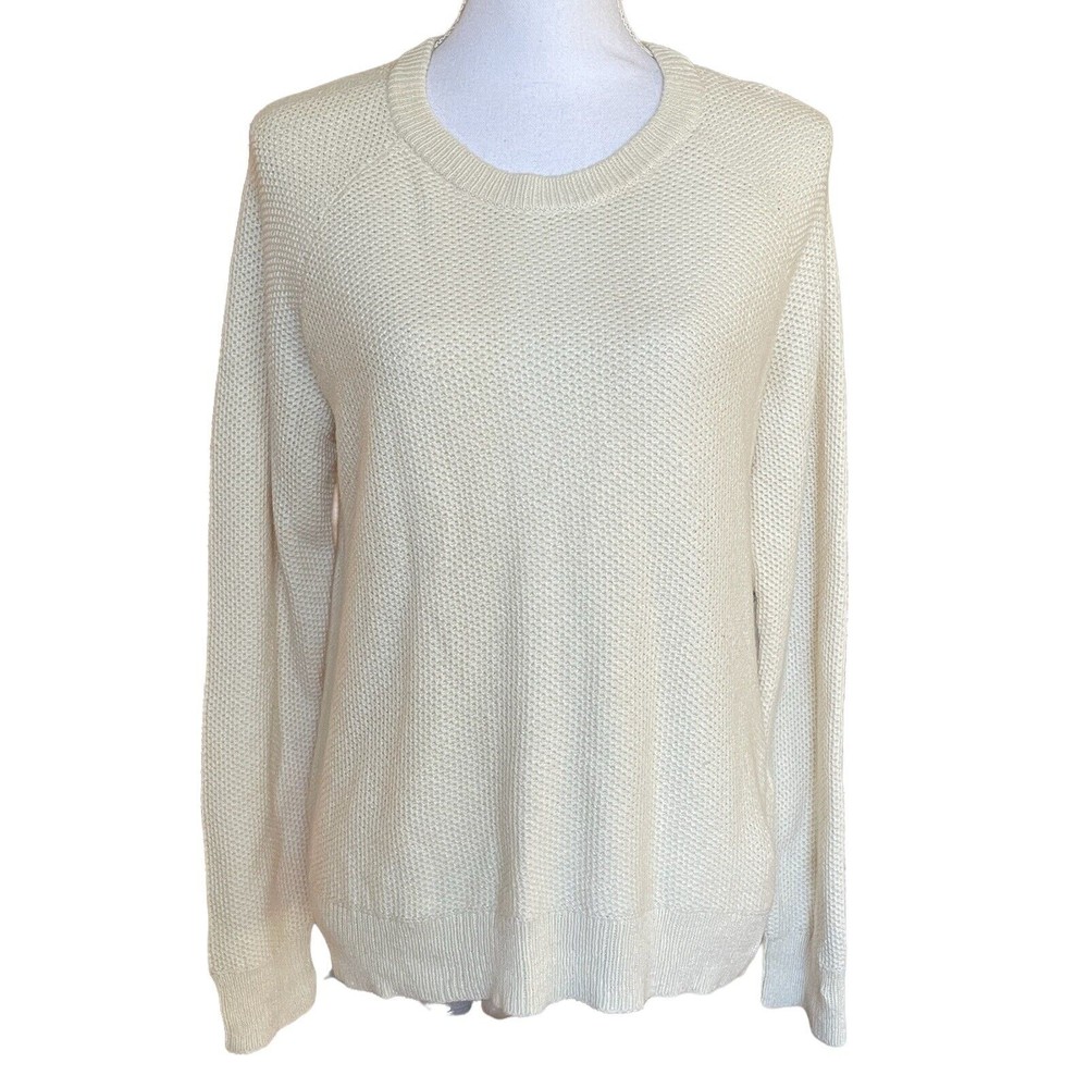 Madewell Cross Back Split Pullover Province Sweater